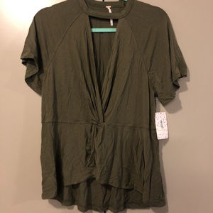 NWT Free People High-Low Top